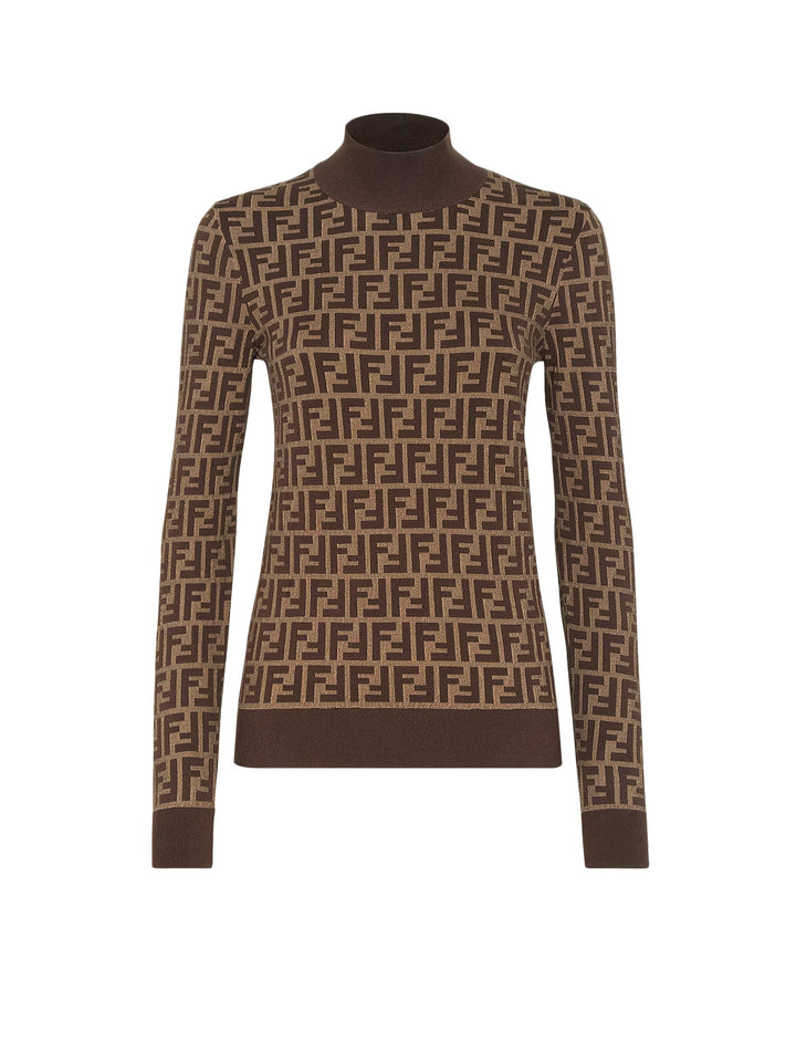 Fendi Sweaters - Brown | 7dc589ad51869c5aa82b4ab020bfd9db73fda062