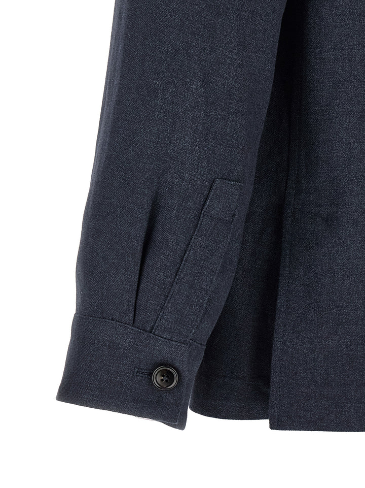 Zegna Alpe Puffer Jackets - Blue | 295288d9108dc87a77d9ae57863f1483536bf895