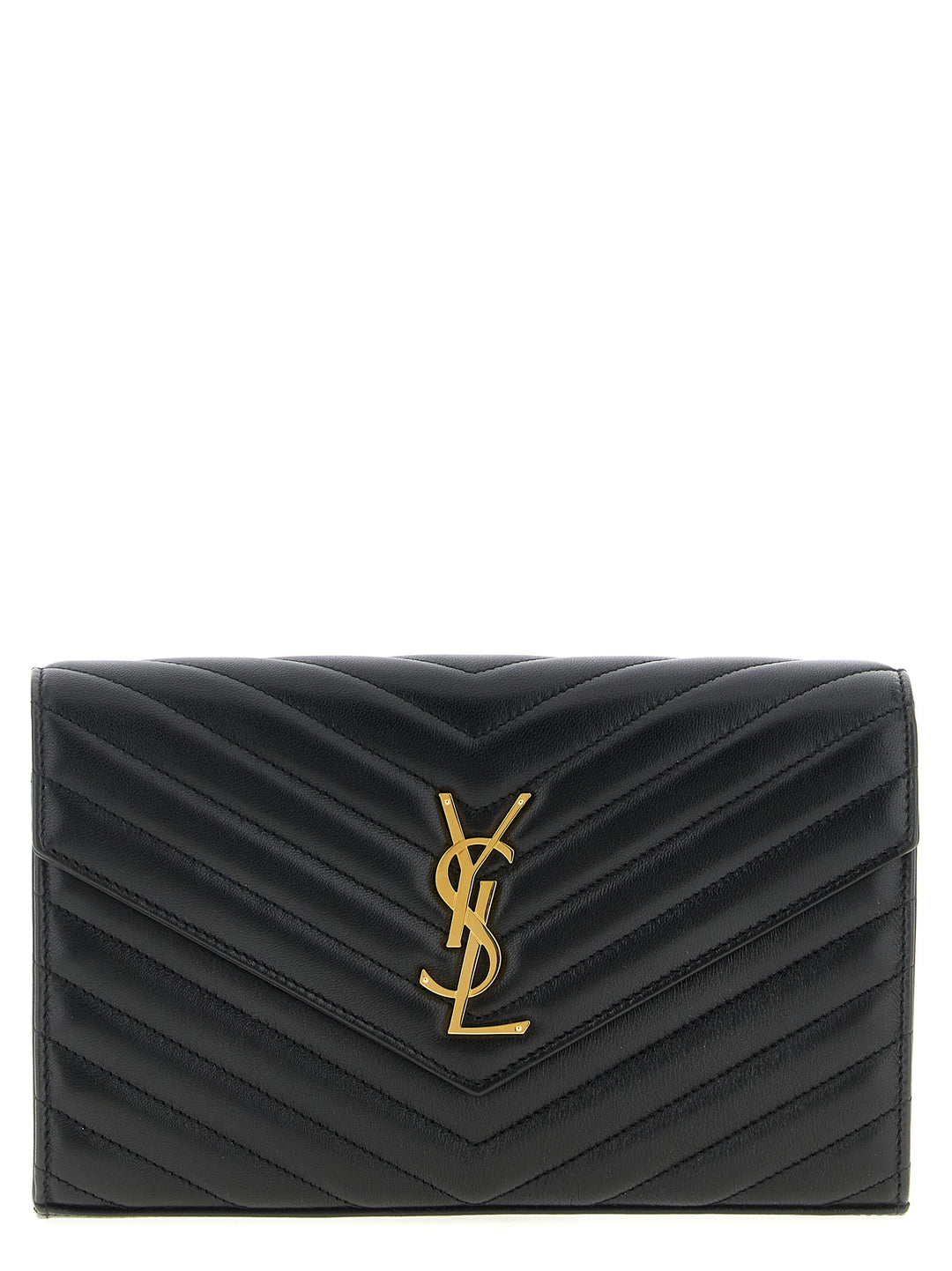 Saint Laurent Cassandre Wallets and Card Holders - Black | 05fb2ee26580843871babd61a82cecead0630bd3
