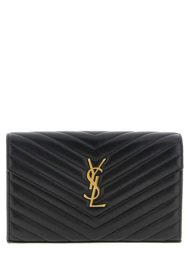 Saint Laurent Cassandre Wallets and Card Holders - Black | 05fb2ee26580843871babd61a82cecead0630bd3