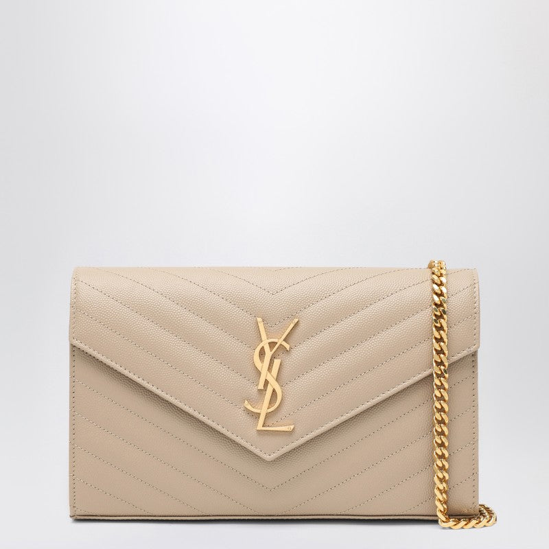 Saint Laurent Wallets & Money Clips - Beige | 2f9c57fb6490e24cb7ade2ea993658c4c43cd9ab