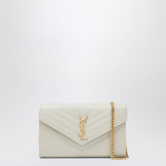 Cassandre Chain Pouch In Cream