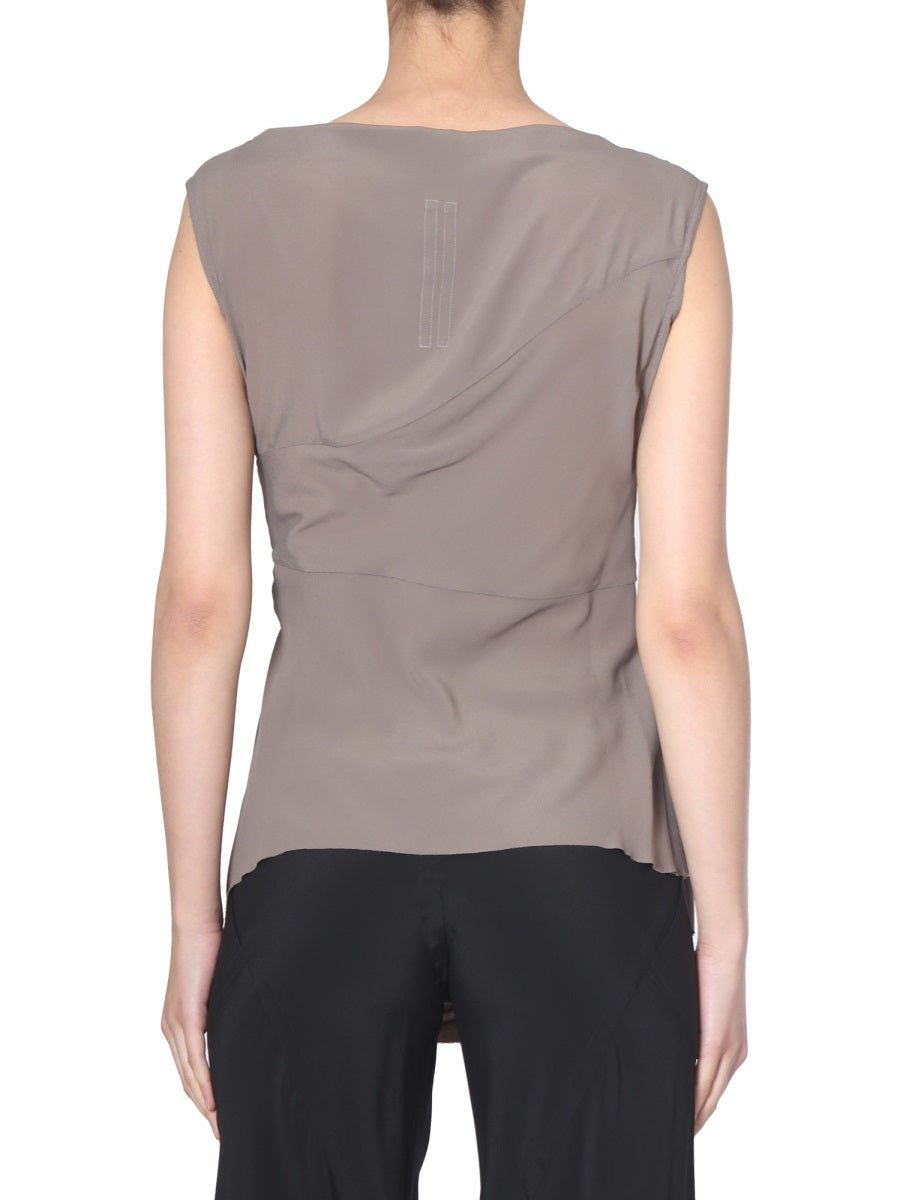 Rick Owens Tops - Grey | 67f4e5e7d15a93327d5078041b3816ccaa255765