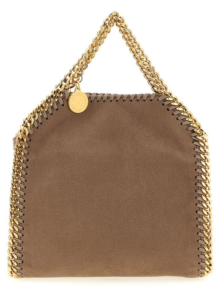 Stella Mccartney Tiny Falabella Hand Bags - Beige | 2cc9967dd664f57b955c49fb8606b8030f6b1cf6