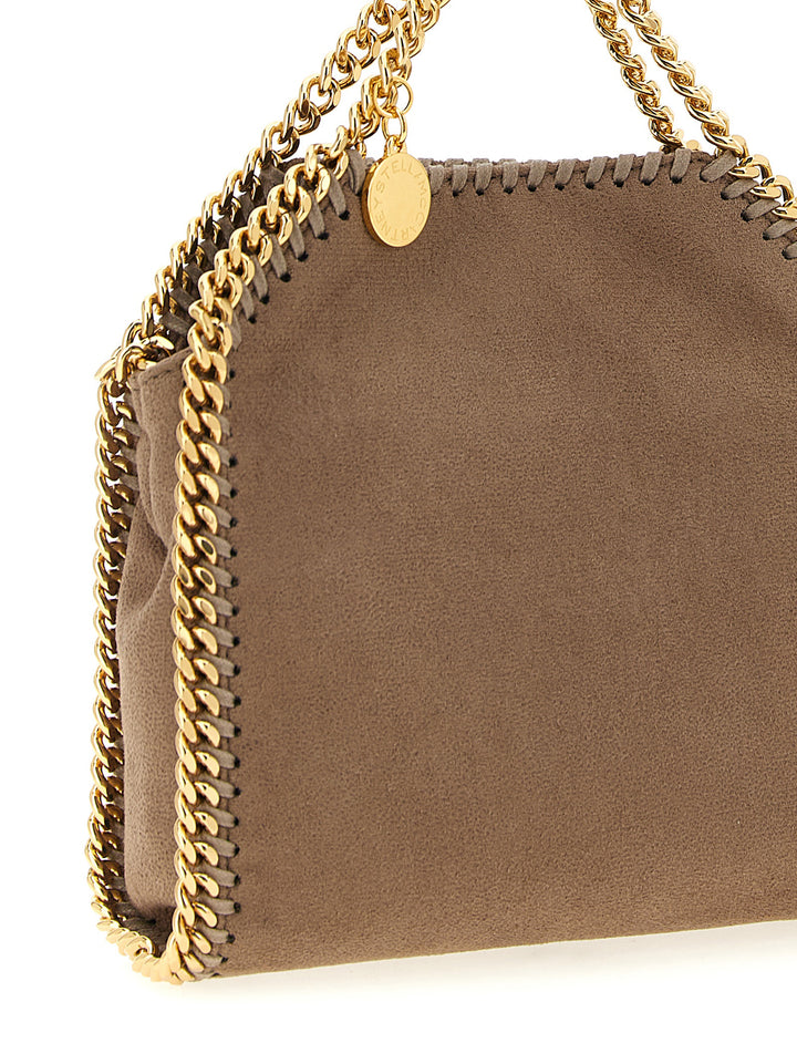 Stella Mccartney Tiny Falabella Hand Bags - Beige | 0cdfb4ee121c2263f8a612ee2dff6c7bea092cbc