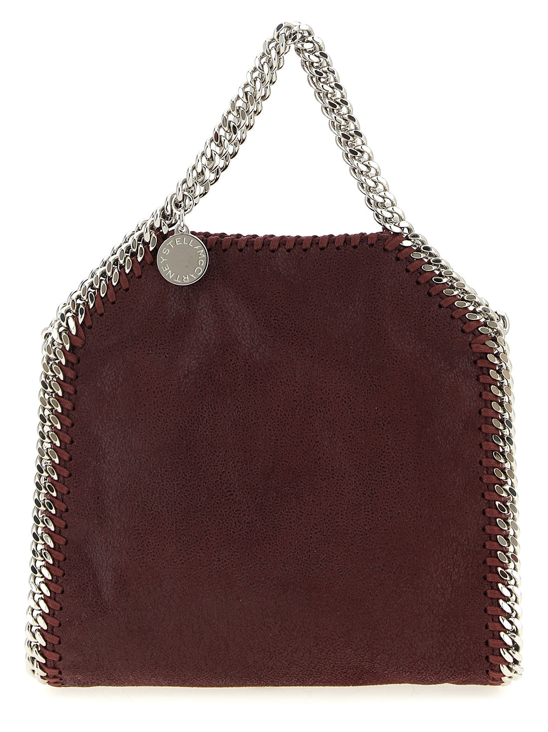Stella Mccartney Tiny Falabella Hand Bags - Bordeaux | 73dfd22e692d1f2c8d1c512086475dd6ff02c794