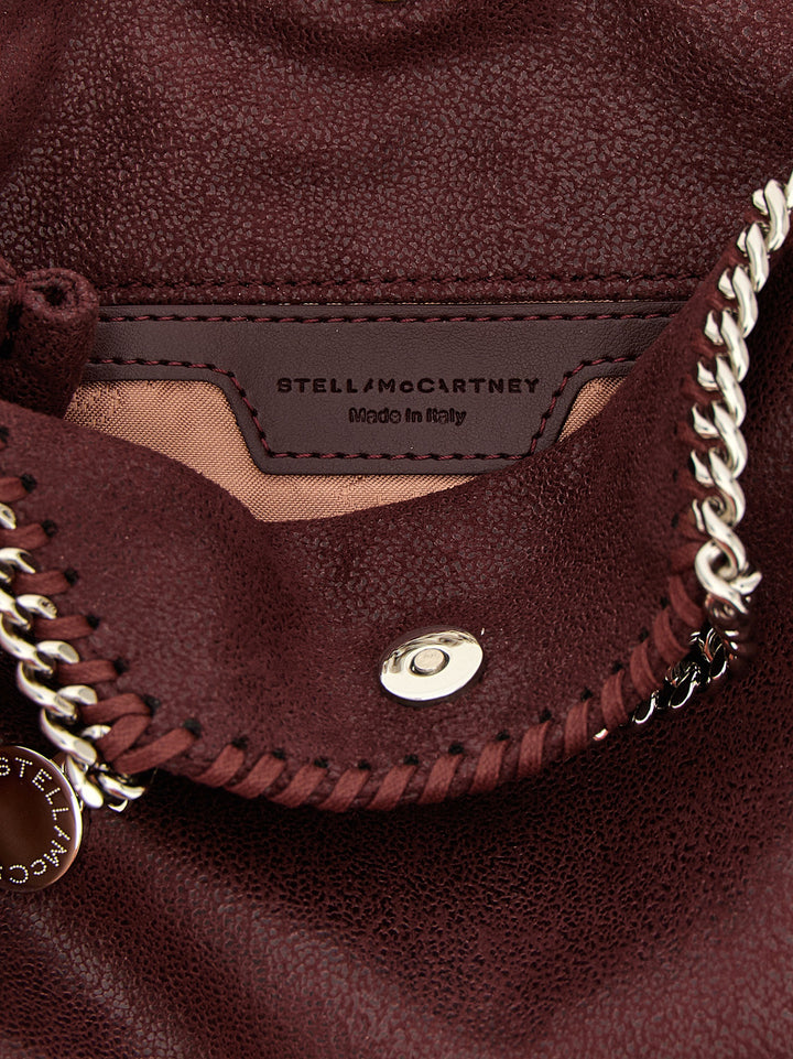 Stella Mccartney Tiny Falabella Hand Bags - Bordeaux | 99e6ee23b411655444265397fbc10dfb202e3593