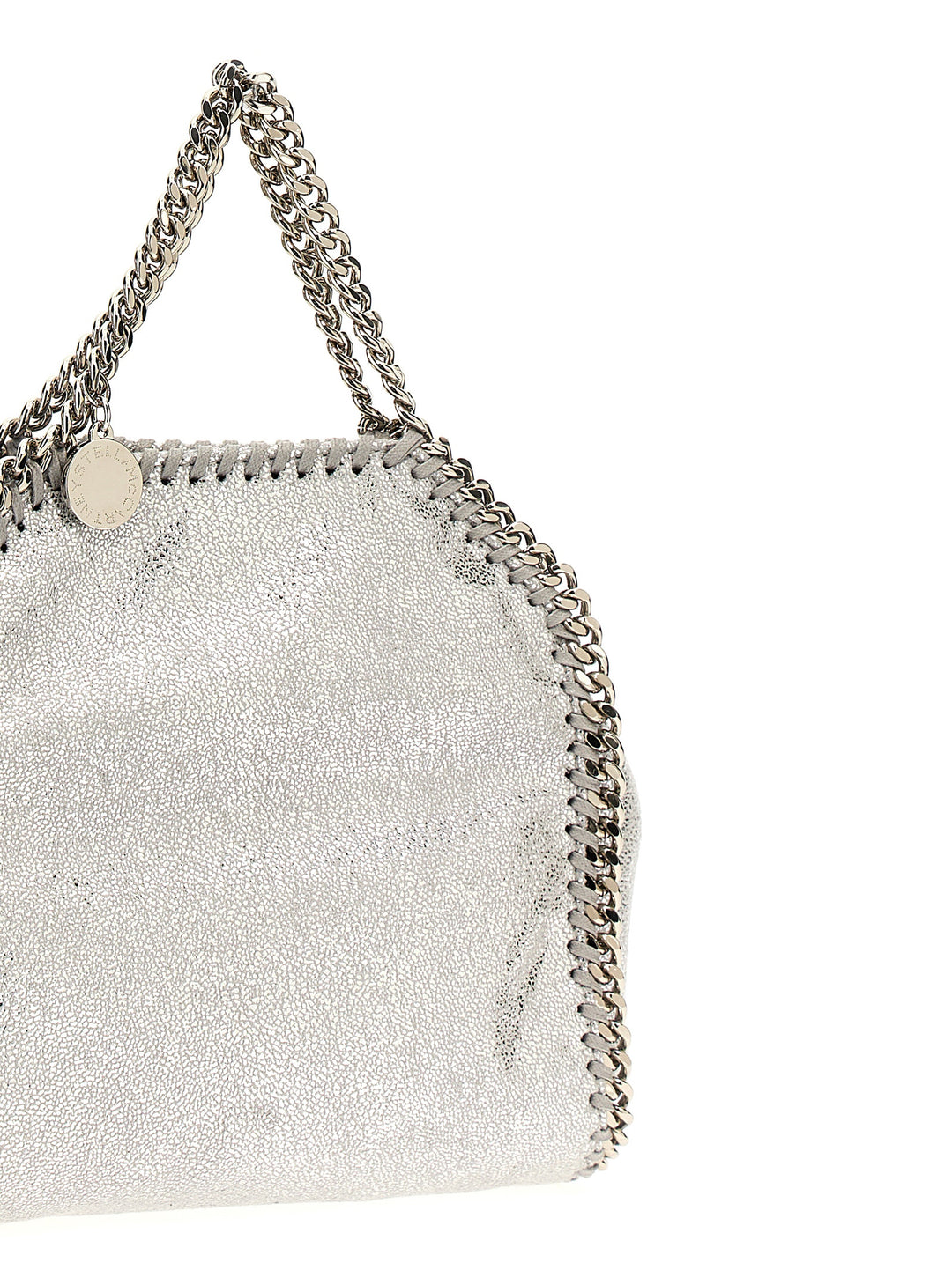 Stella Mccartney Falabella Hand Bags - Silver | 25952f921e565c0537de1105f325b43a8a521b8e