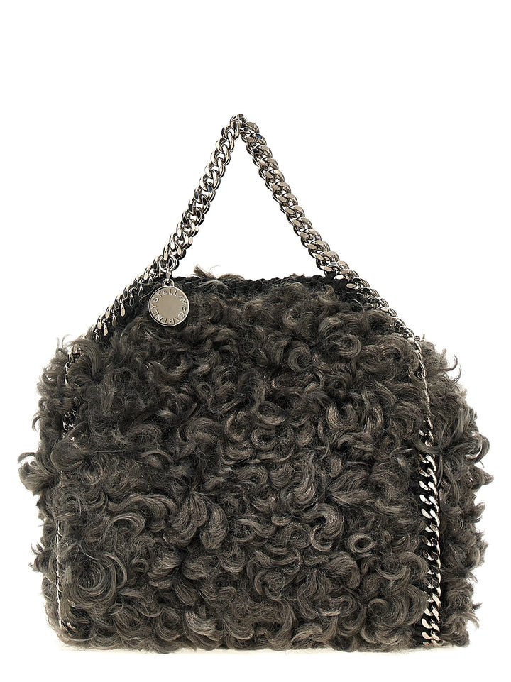 Falabella Tiny Hand Bags Gray