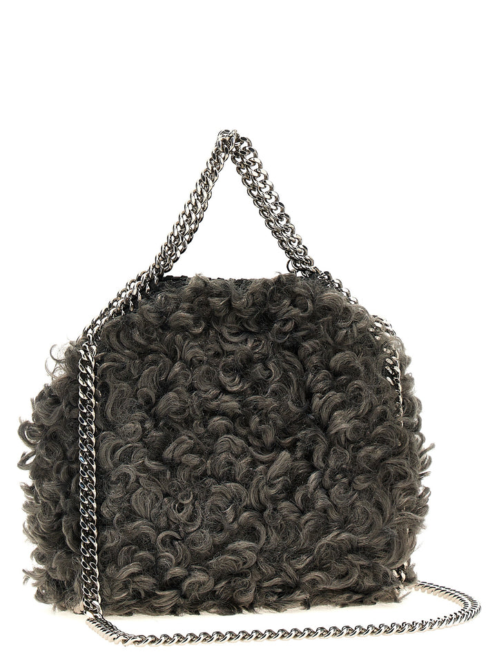 Falabella Tiny Hand Bags Gray