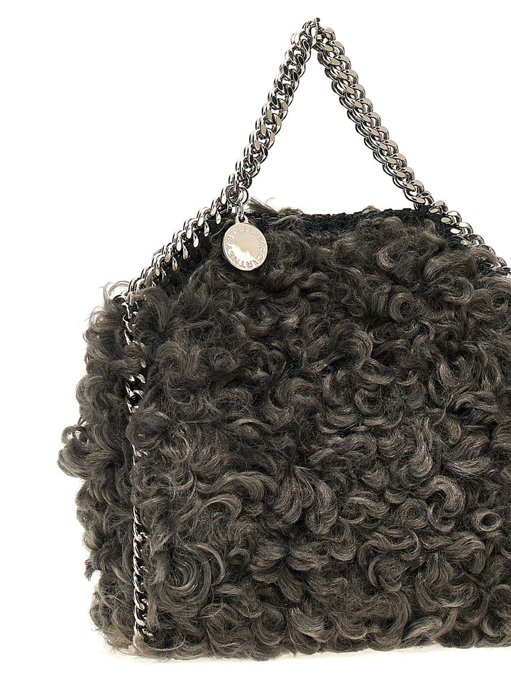 Falabella Tiny Hand Bags Gray