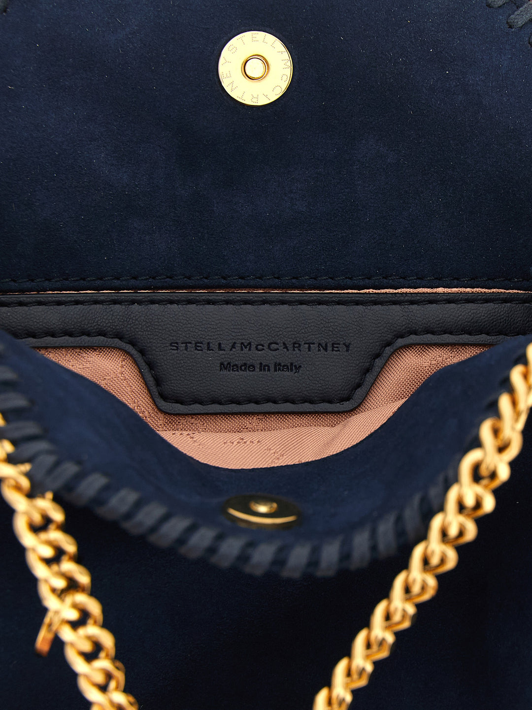 Stella Mccartney Falabella Mini Crossbody Bags - Blue | e6e12bb0222c5e0dd0bf12ed0094439f4616d787