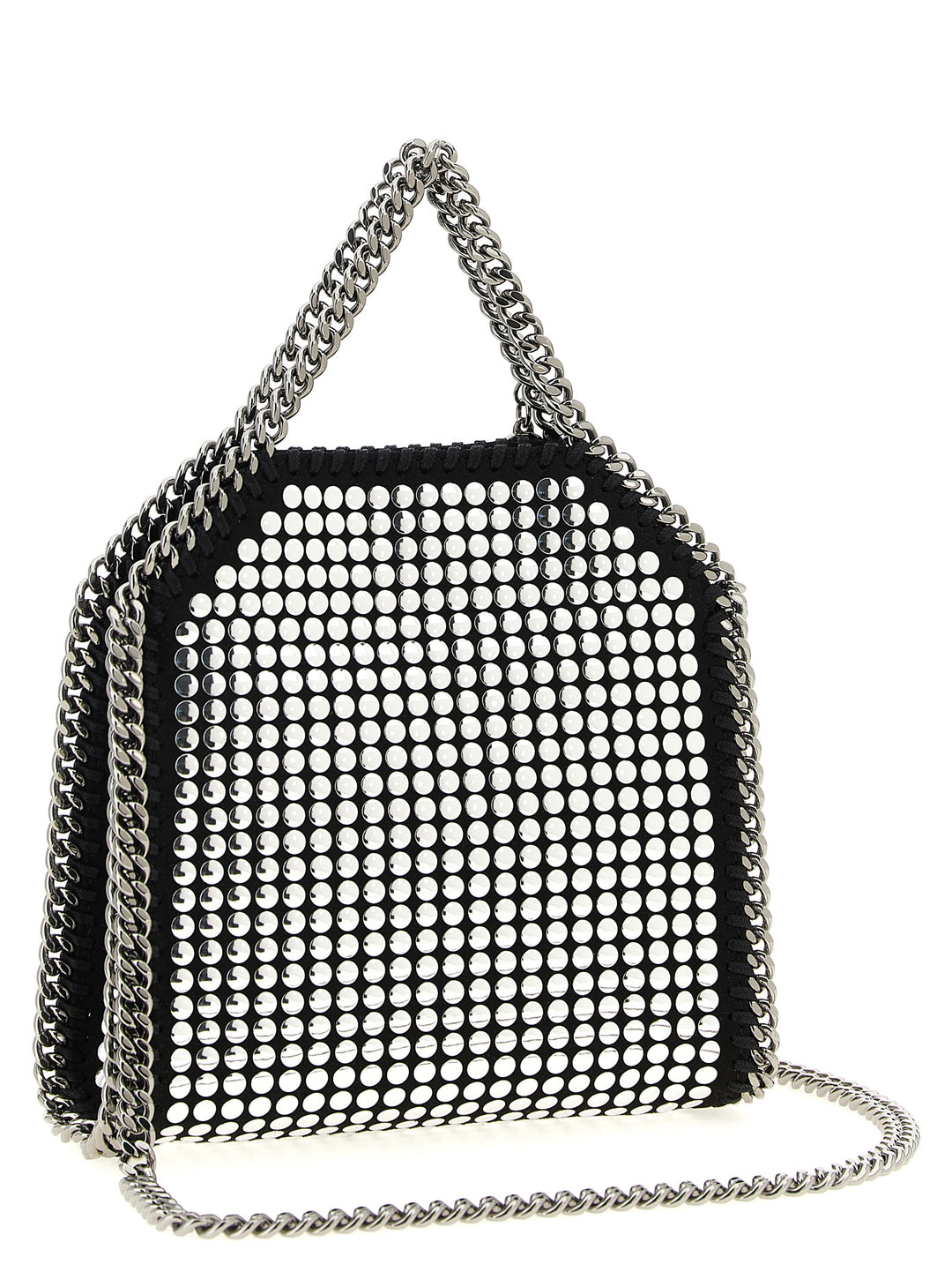 Stella Mccartney Tiny Falabella Hand Bags - Black | 6fdf896edb9c237dbc91e710b9dc3ad301e2fb4e