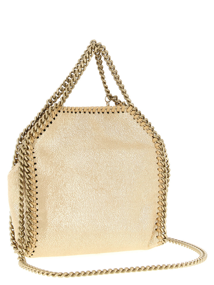 Stella Mccartney Falabella Tiny Crossbody Bags - Gold | f44de4159cd841de776f328c4686767343f3ecdb
