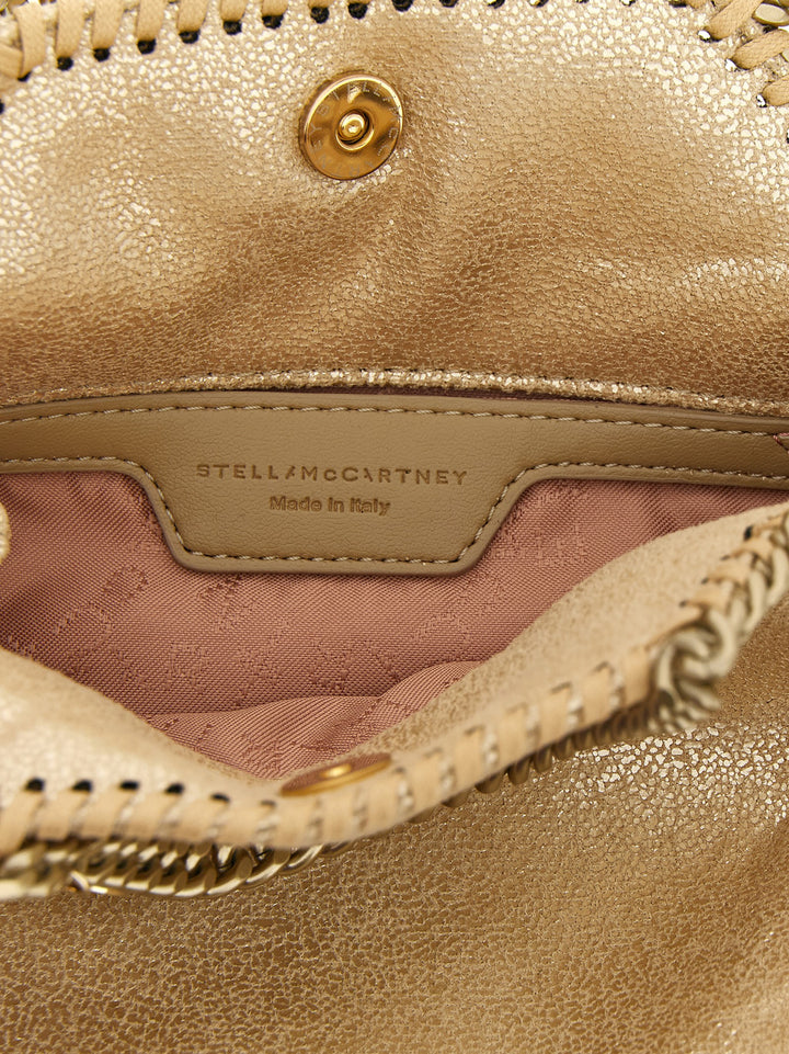 Stella Mccartney Falabella Tiny Crossbody Bags - Gold | b839d8e998f5a4f82927b675aac81a31b90f2dc7
