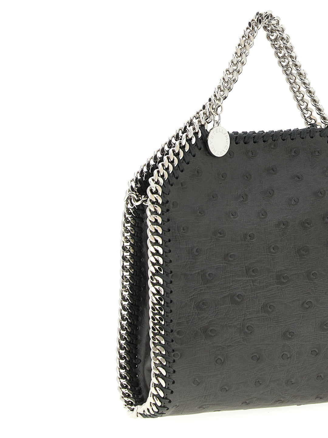 Stella Mccartney Tiny Falabella Hand Bags - Black | 602773553cd64d36705805dab6e8ceb00e9b86da
