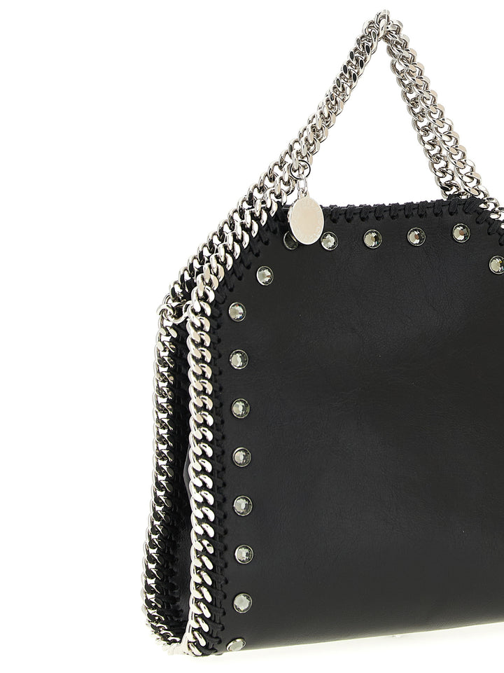 Stella Mccartney Tiny Falabella Hand Bags - Black | 4a0341cf6975b672a42f0a639e904bcfade4df69
