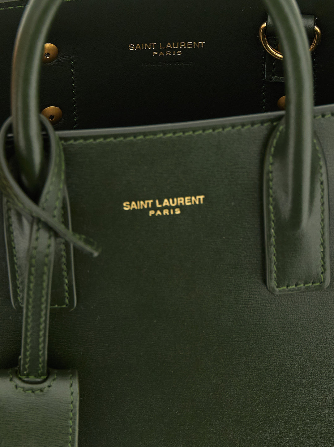 Saint Laurent Sac De Jour Hand Bags - Green | 189226c81060e257229e23c9a6639ffd1c170688