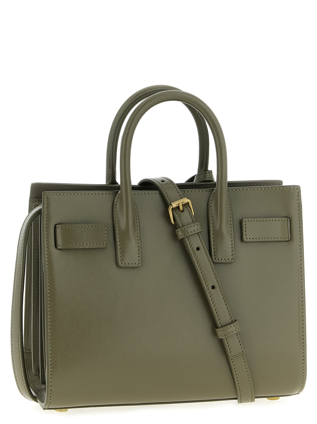 Saint Laurent Sac De Jour Hand Bags - Green | f863872764a020653b1cff279f0945b945b3f27f