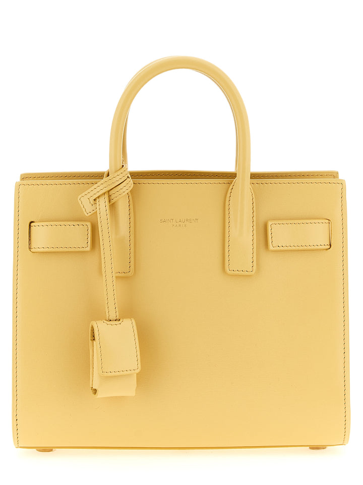 Saint Laurent Sac De Jour Hand Bags - Yellow | f42d0d17324c0a1cceb55461be6a0b0c643fb4e6