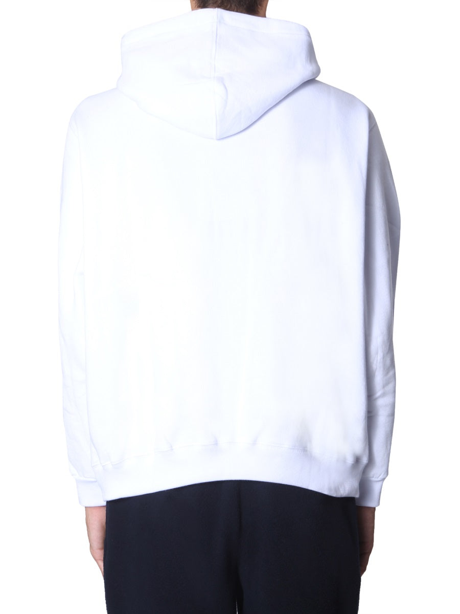 Msgm Sweatshirts - White | 7f0d4e8332adb1340a9edb668eebddcf58b7da32