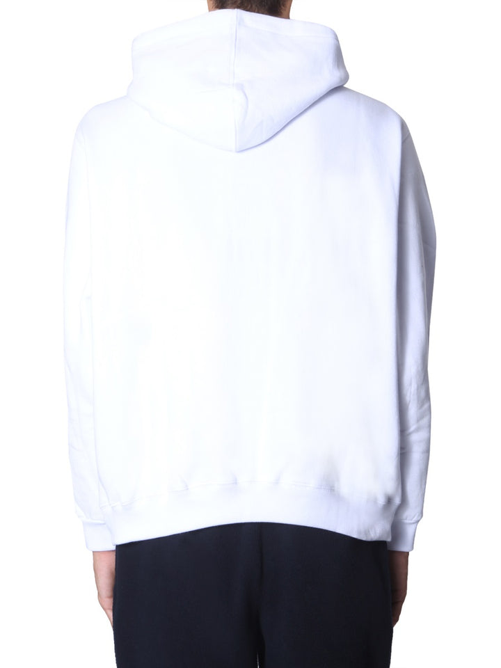 Msgm Sweatshirts - White | 7f0d4e8332adb1340a9edb668eebddcf58b7da32