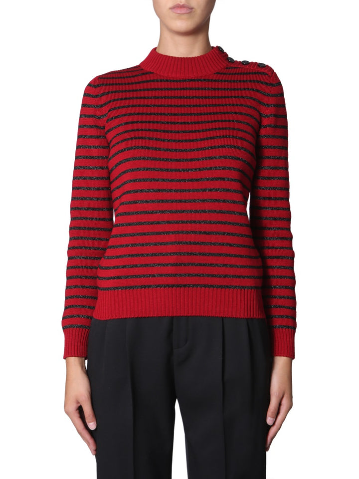 Saint Laurent Sweaters - Red | 038094d300599b815b5000c827452e68a09b5691
