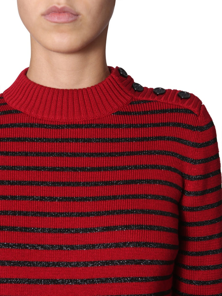 Saint Laurent Sweaters - Red | 9b1a480cbfd73ec3dbe2fd42a163b75a59a7e9c0