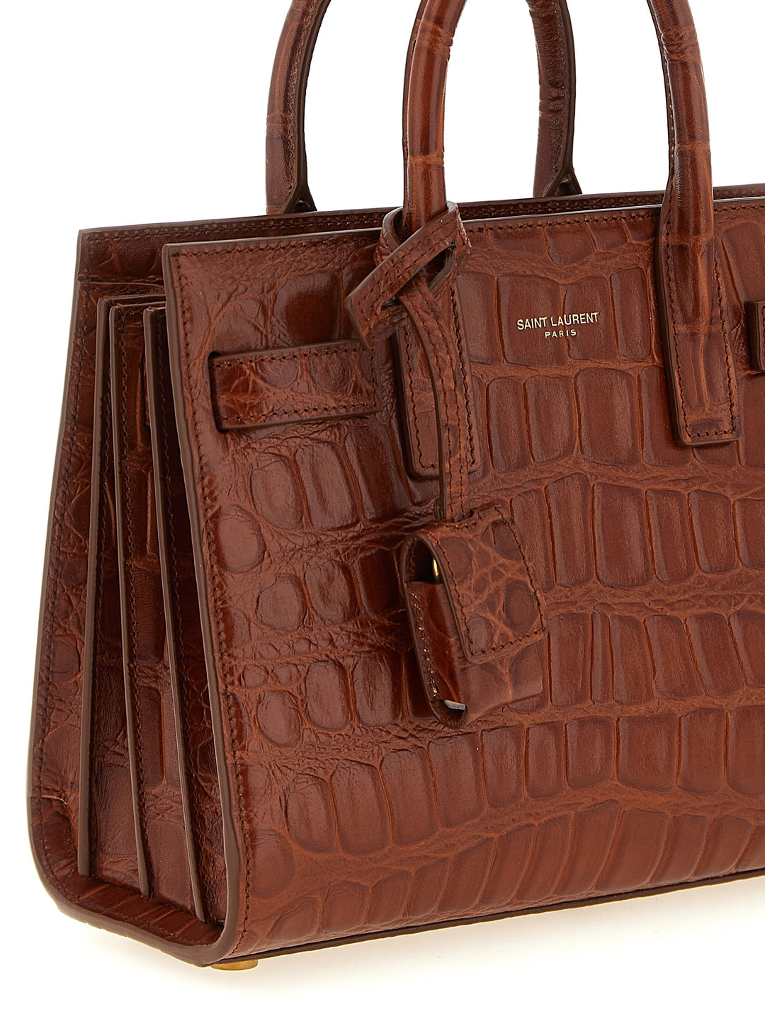 Saint Laurent Sac De Jour Hand Bags - Brown | 912367797052f7d163c8ef4a5d1e7f63a988c7de