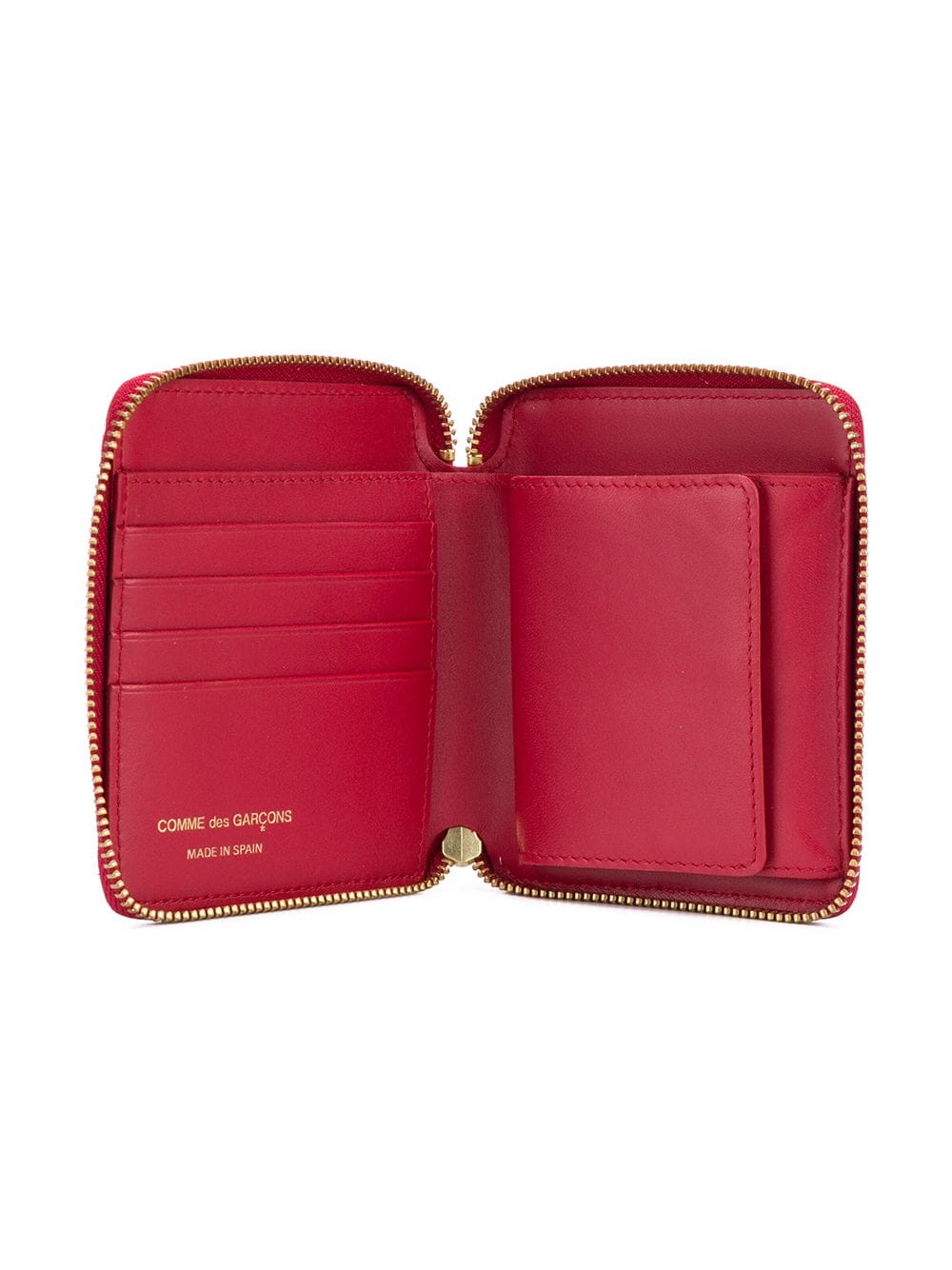 Comme Des GarÇOns Wallet Zip around wallets - Red | ae61013c51a2bdb06e369f85452cf71ec1a42960