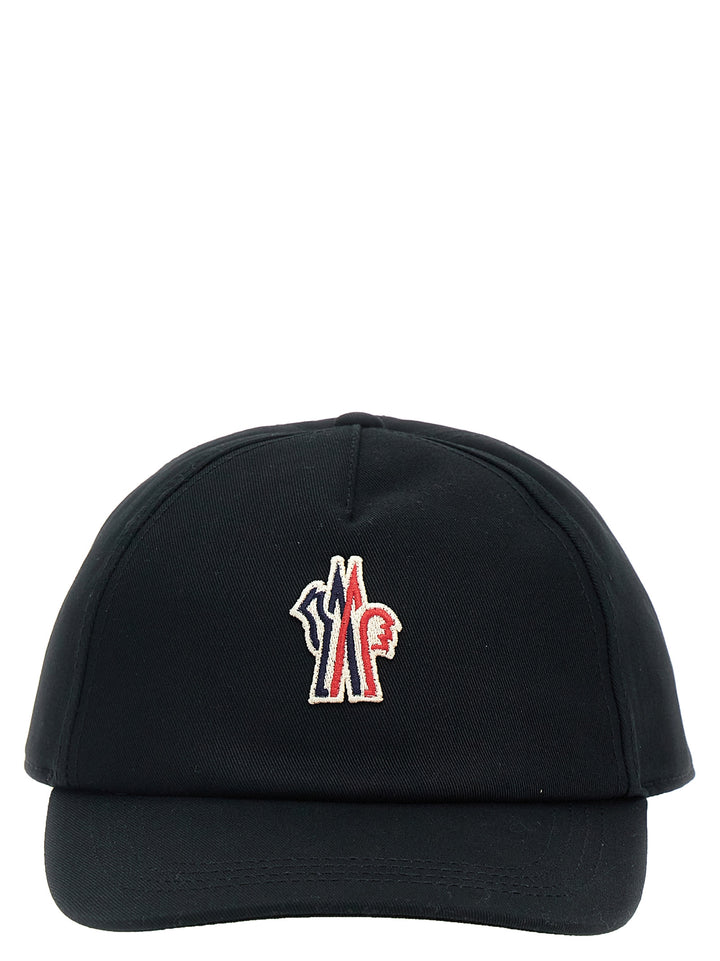 Logo Patch Cap Hats Black