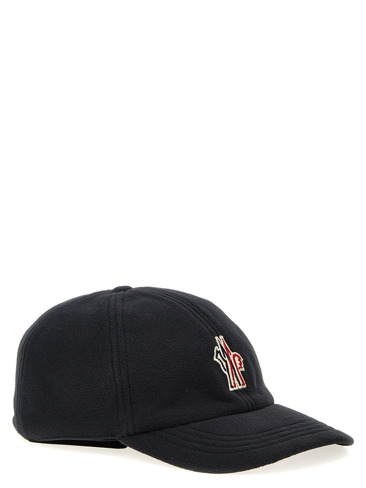 Logo Patch Cap Hats Black