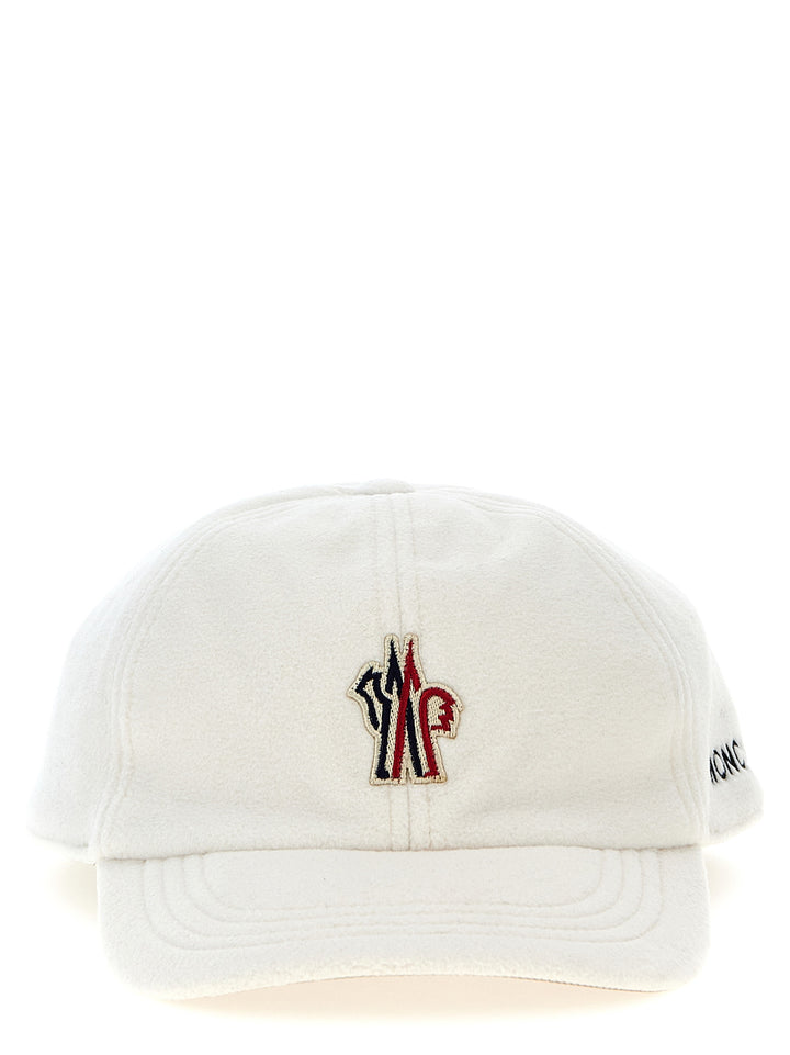 Logo Patch Cap Hats White