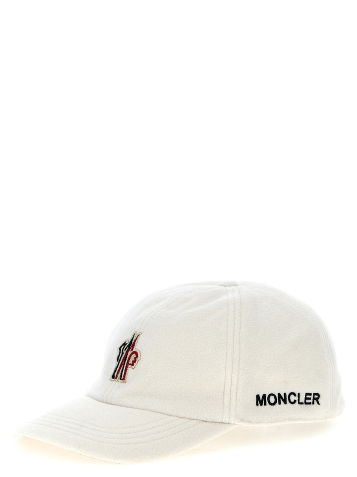 Logo Patch Cap Hats White