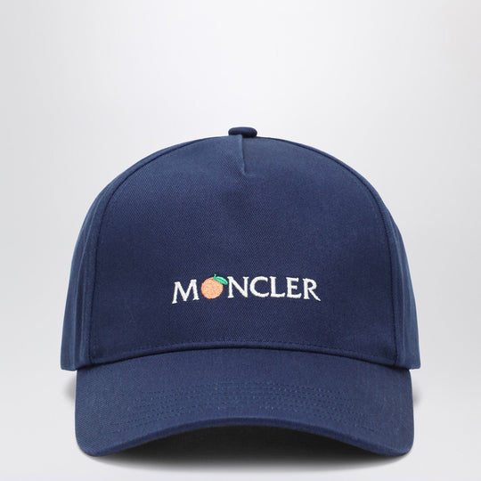 Blue Baseball Cap With Logo