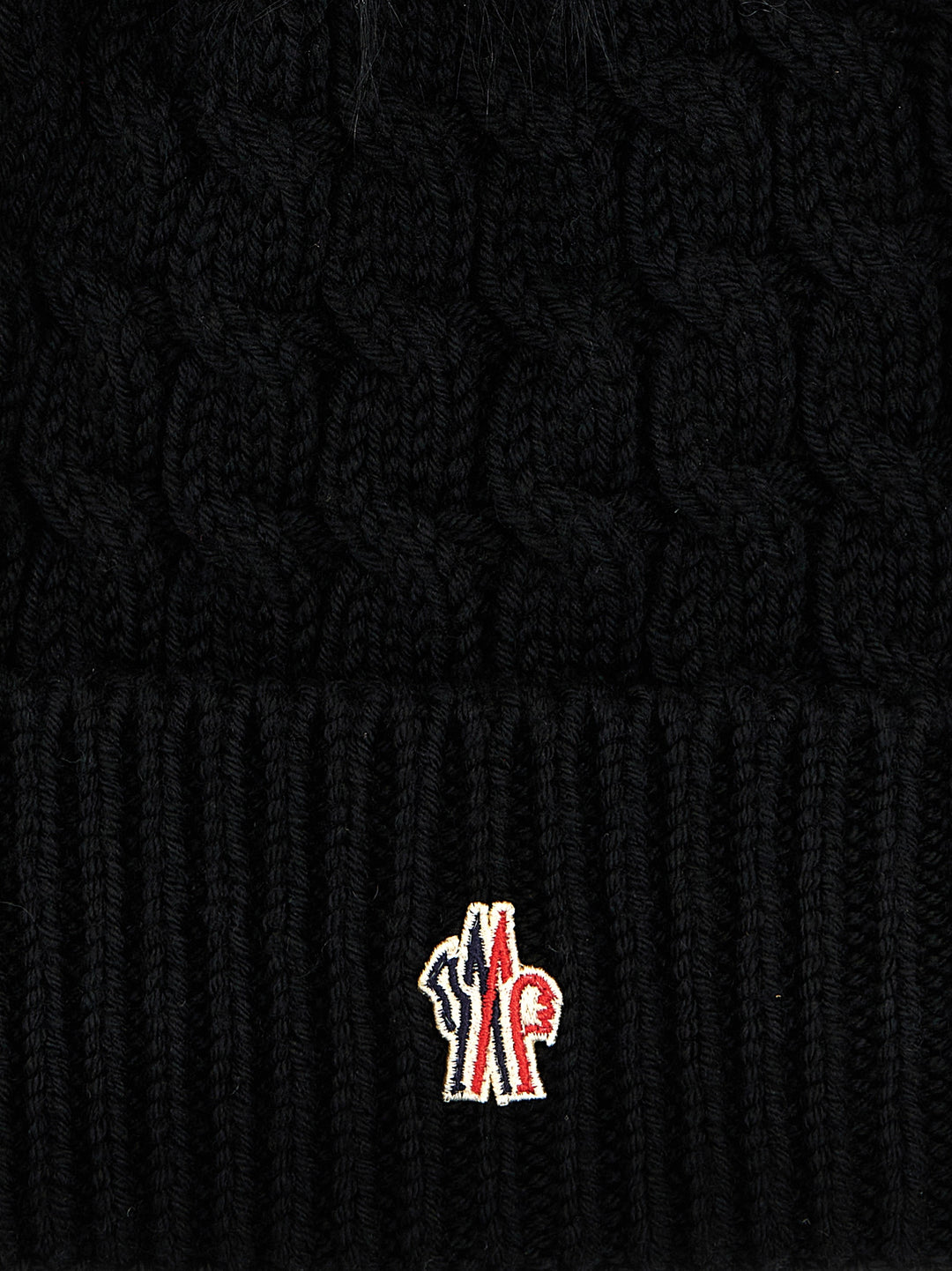 Pom Pom Beanie Hats Black