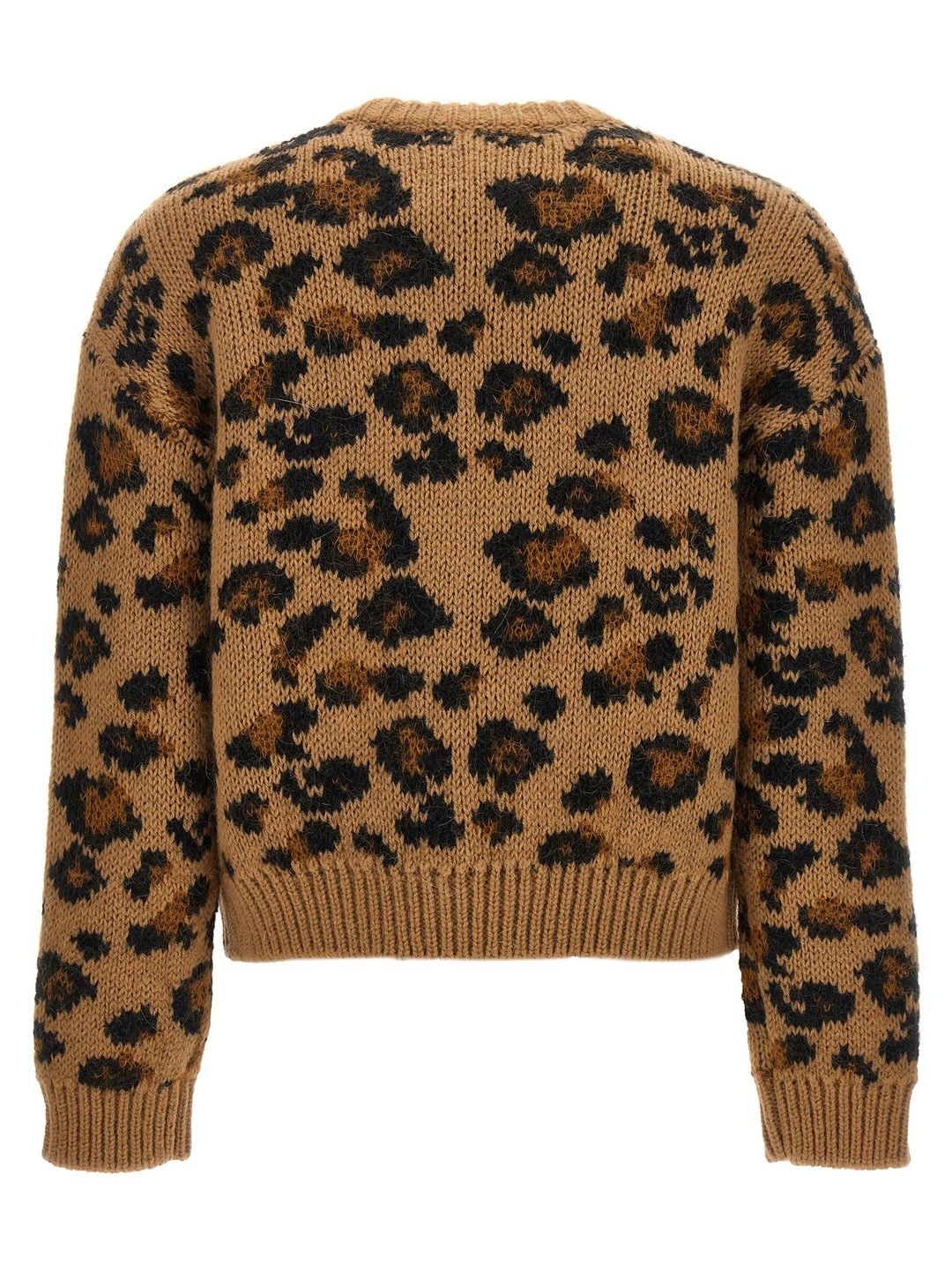 Valentino Animalier Sweater Sweater, Cardigans Brown