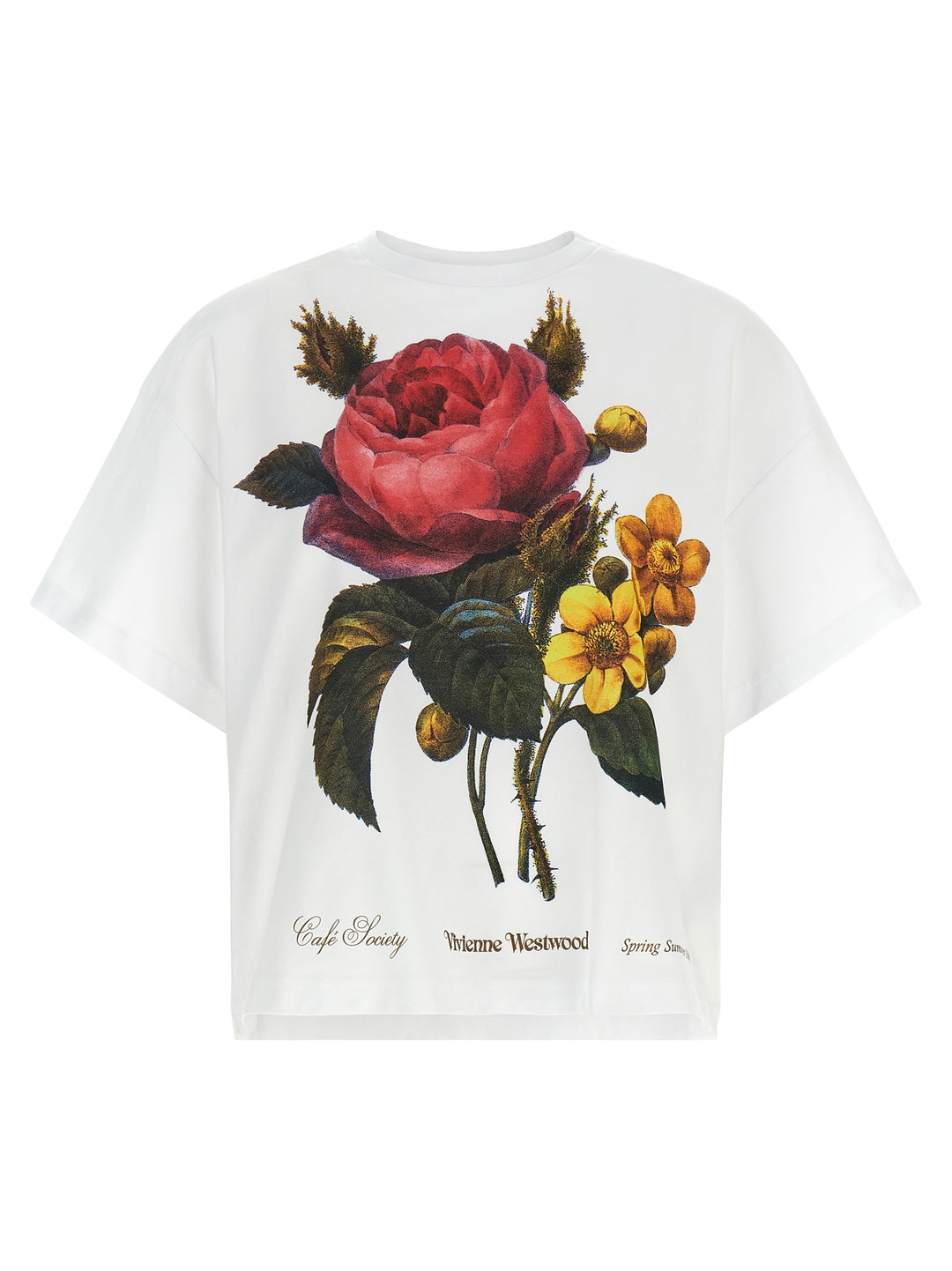 Vivienne Westwood Flower Box T-shirt - White | 25bbad2f2a3c28df8eefcc3e5f453288608a5de8
