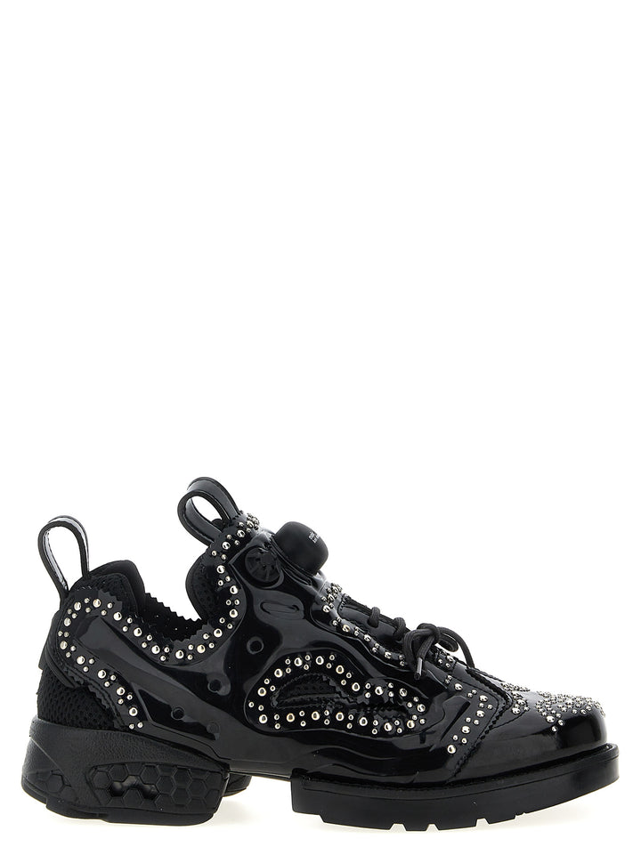 Noir Kei Ninomiya Instapump Fury Sneakers - Black | 84dfc6225f38ba46d381d6283efb28fa4baccaca