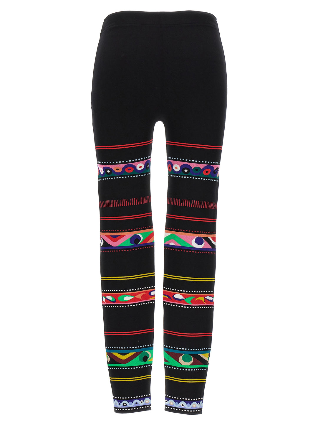 Emilio Pucci Jacquard Patterned Leggings - Multicolor | 443fa1a84e44305e6e4c8dd23708f773d3682b2b