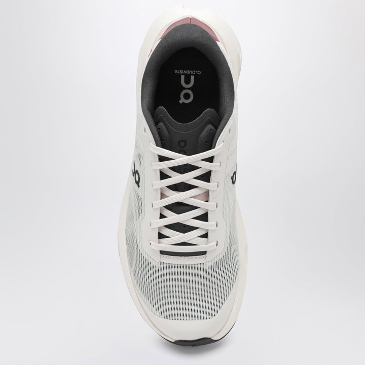 On Cloudvista 3 Oyster/Barberry Polyester Shoes