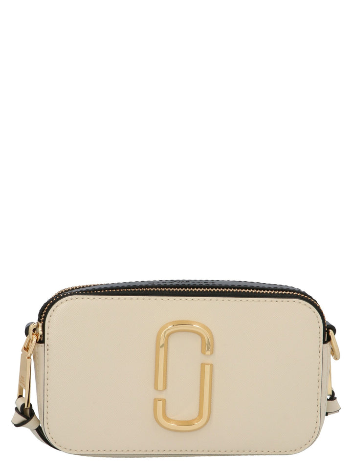 Marc Jacobs Snapshot Crossbody Bags - White | f85cbcb56ffd5245367d71231a56d0d3681fe528