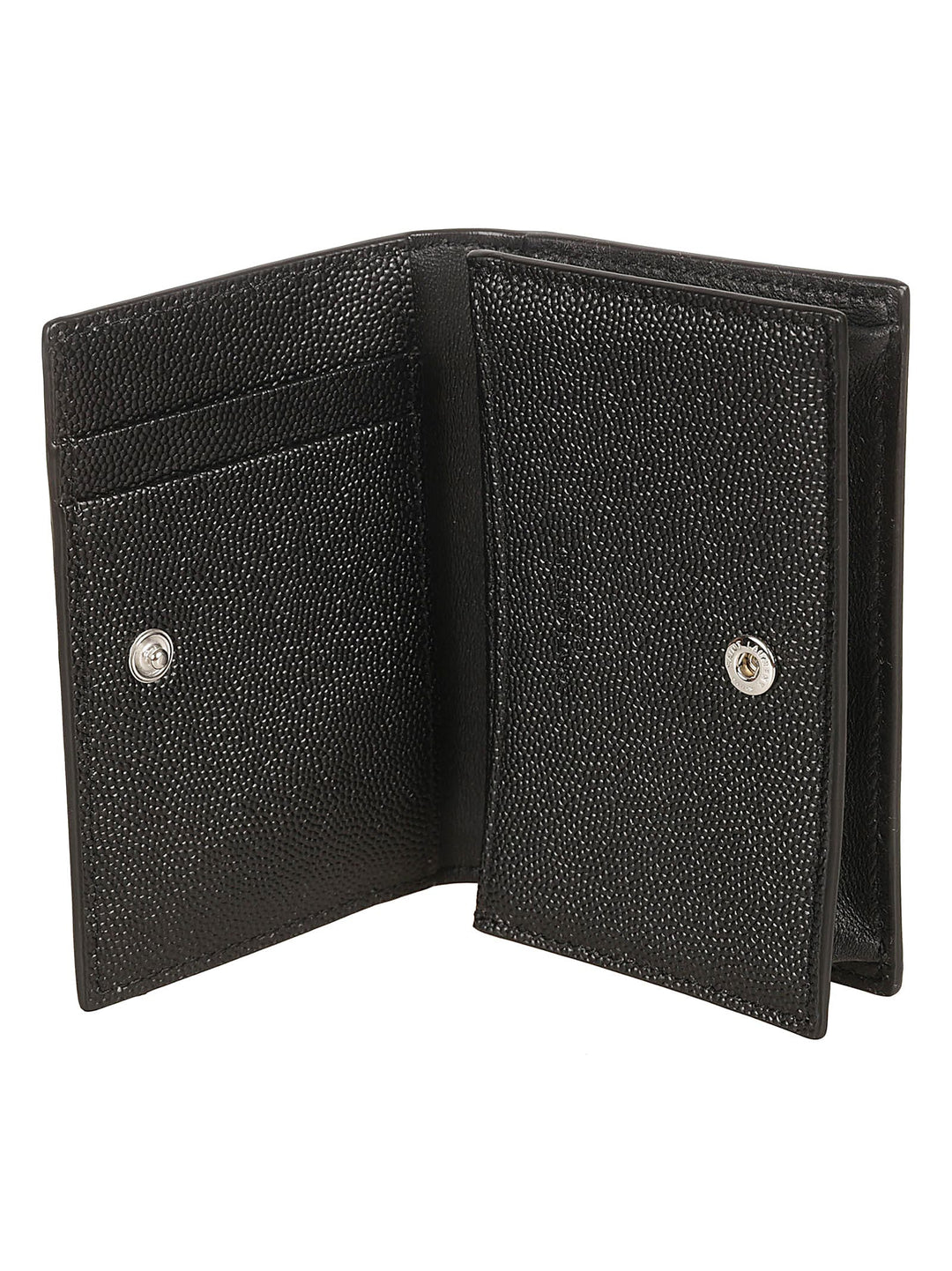 Business Card Holder With Flap Wallets Black