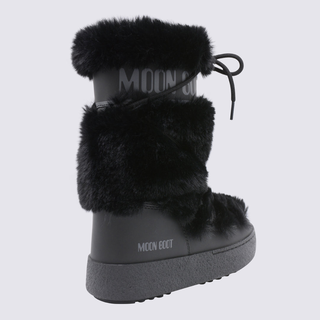 Moon Boot Boots - Blacks and greys | 65ea7b2846e165e7eebddb9dad331773795633a8