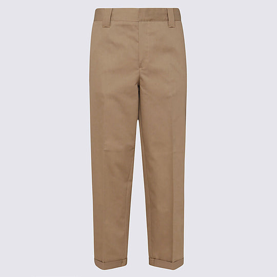 Trousers Khaki Beige