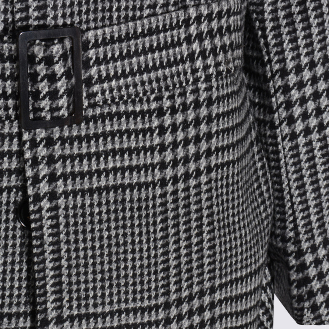 Zegna Coats - Grey/black | 2765e497ba61b3985a1b1cc0a0e3e2cc24864d52