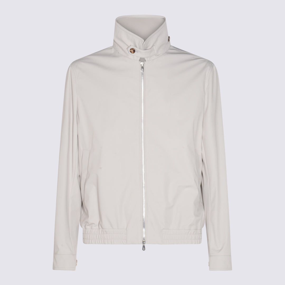 Brunello Cucinelli Coats - GHIACCIO+BIANCO | 2d30470fa5cafab0681c3e30940154b537c97be9