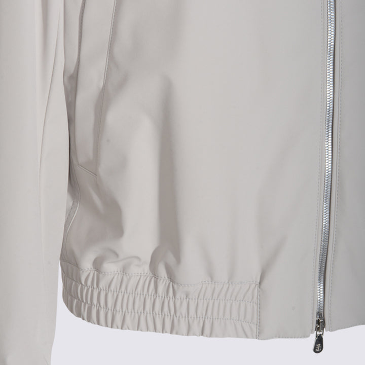 Brunello Cucinelli Coats - GHIACCIO+BIANCO | c27d9a20258904e3e34b8bc6c739e7fdff4bdaa5