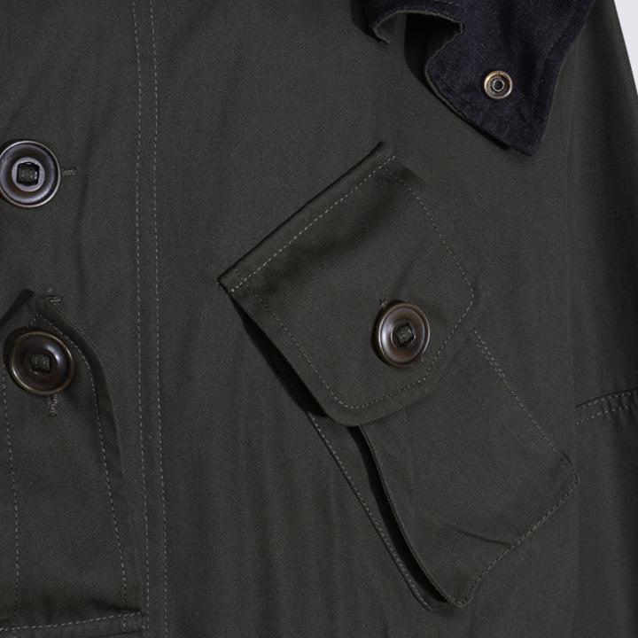 Maison Margiela Coats - Blue and green | 411828999deb0206168255a52a1bb168da9f4a6c