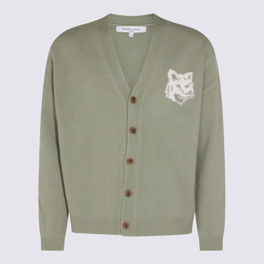 Sweaters Sage Green/Ecru